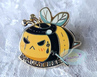 BTS Inspired Enamel Pin "AGUST-BEE"