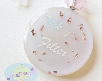 BTS &quot;Filter&quot; Song Inspired Resin Keychain
