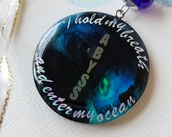 BTS &quot;Abyss&quot; Song Inspired Resin Keychain