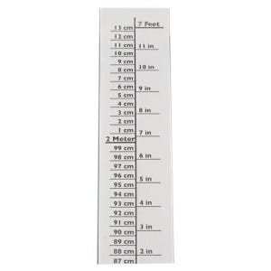 Pedia Pals 7&#39; Height Chart, HEIGHT MEASUREMENT, Height Growth CHART Ruler for Children Room Nursery