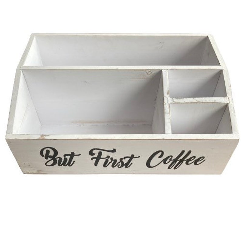 Beautiful Wooden Coffee Station Coffee Tray Coffee Bar Decor Etsy