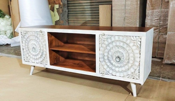 Distressed tv stands deals