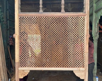 Large Wall Panel, Antique Inspired Wall Panel, Wooden Wall Hanging, Mughal Wall Art, Farmhouse Wall Decor, Vintage Style Indian Wall Decor