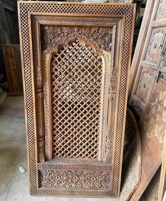 Decorative Panel Made From Old Architectural Carvings Decorative Panel Made From Old Architectural Carvings