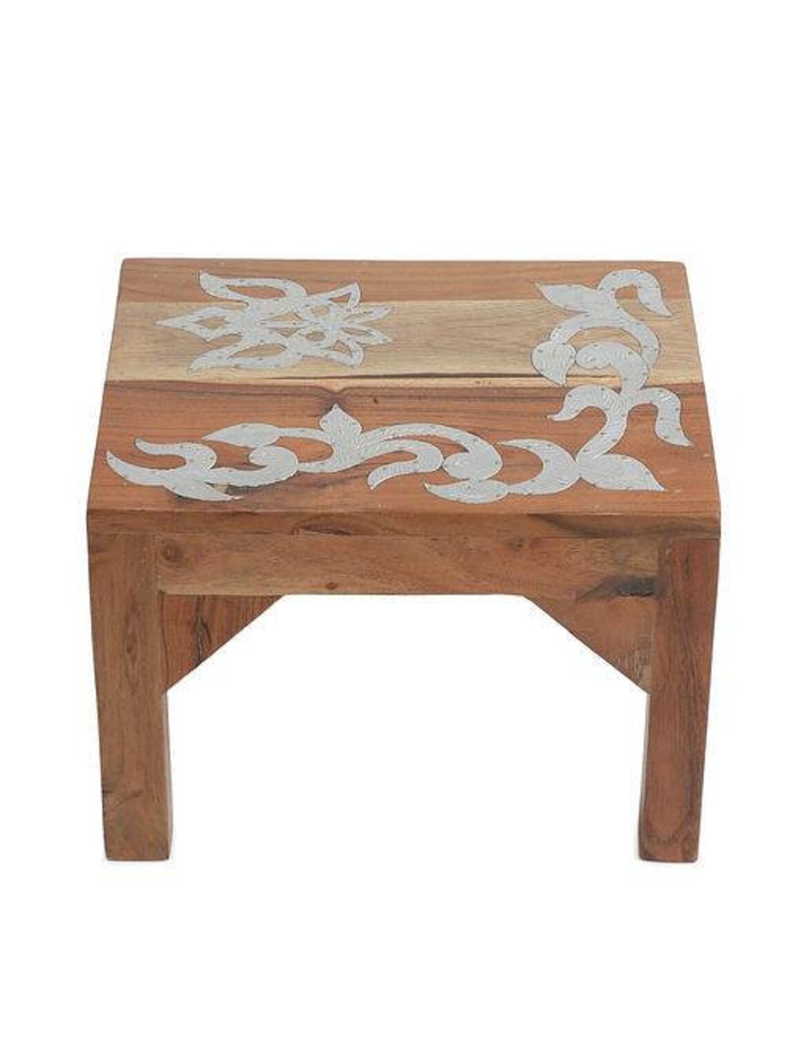 Bohemian Coffee Table Handcarved Wooden Center Table Rustic Etsy