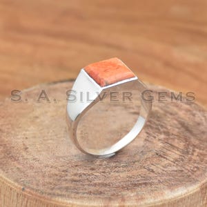 Sponge Coral Ring: Handmade 925 Sterling Silver Statement Ring
