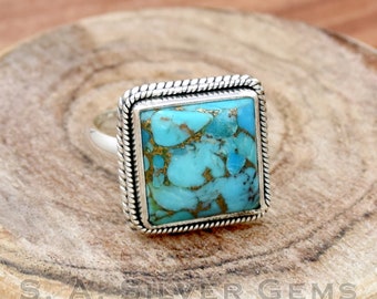 Anello In Argento Con Turchese Anelli In Argento - Foto 13