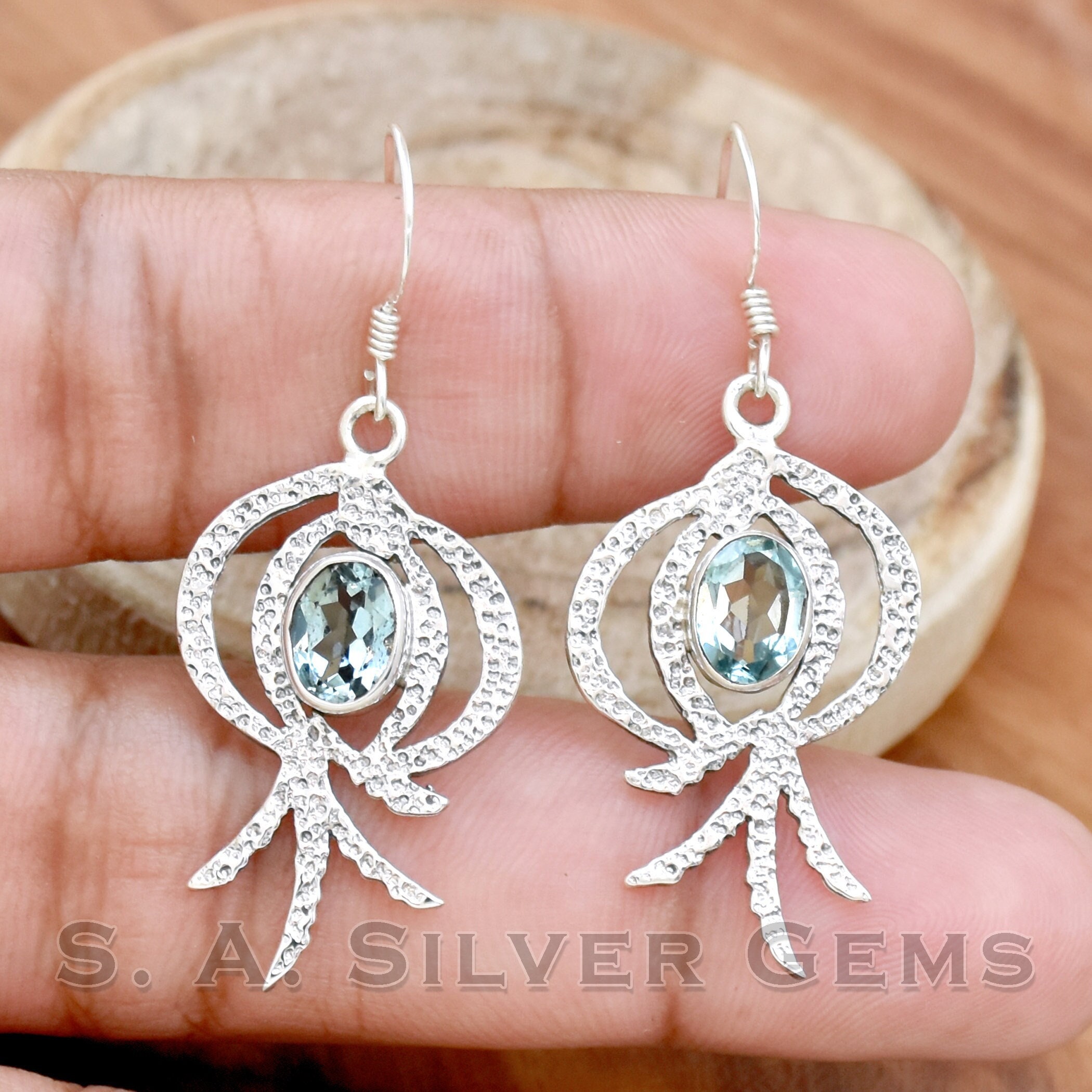 Effy blue topaz earrings best sale