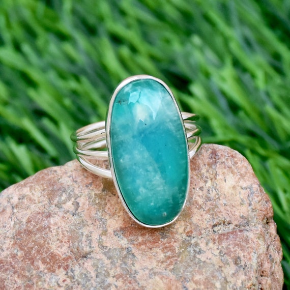 Buy Natural Moonstone Ring 925 Sterling Silver Handmade Ring