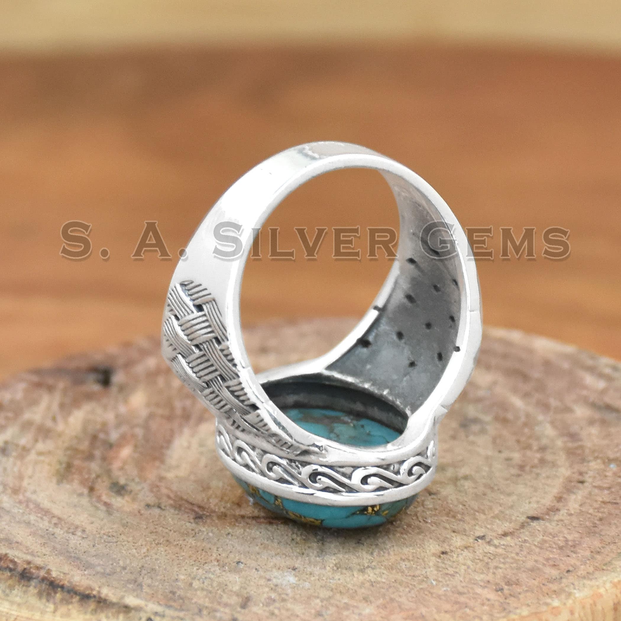 Anello Da Uomo In Argento Sterling Con Finitura Oro 14k E Diamanti