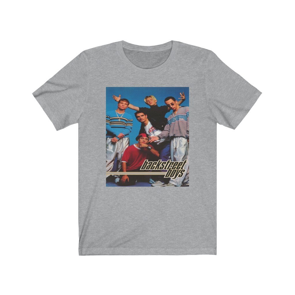 Backstreet Boys Band TShirt BSB Rock Shirt Black & Blue World Etsy