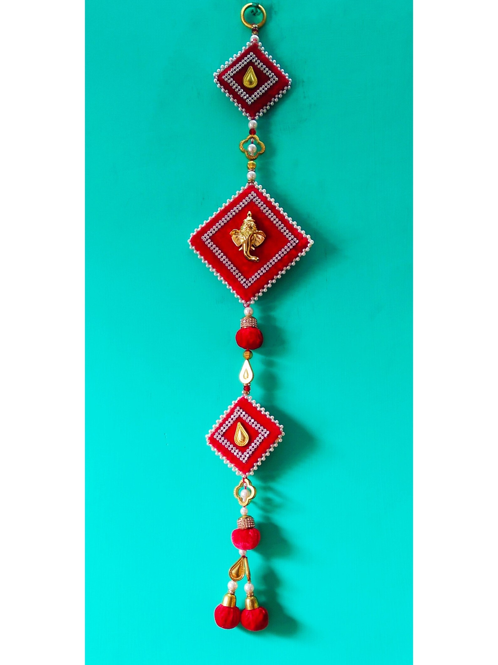 Handmade wall hanging door side toran Etsy