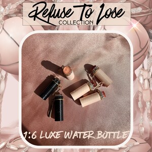 1:6 Luxe Water bottle- Refuse To Lose Collection- Basketball Themed Doll Decor