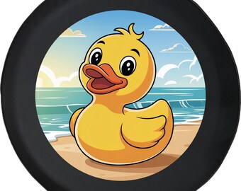 Duck Tire Cover: Lake Ocean Beach, SUV Camper Jeep