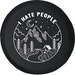 I Hate People Camping Tire Cover for Jeep, Camper, SUV With or Without Backup Camera Hole 