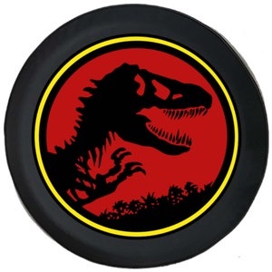 Dinosaur Park Spare Tire Cover: Jeep, Camper, SUV