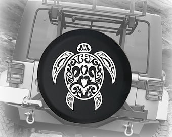 Sea Turtle Spare Tire Cover: Camper, SUV