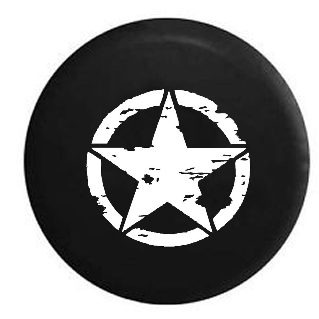 Oscar Mike Military Star Spare Tire Cover Spare Tire Cover for Etsy