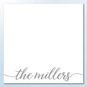 Personalized Square Notepads