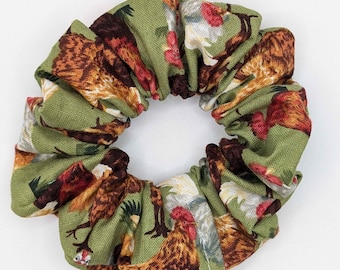 Elástico de cabelo de galinha, Fazenda, Propriedade, Amante de galinhas, Coleção de ovos, Elástico de cabelo de fazenda, Marrom, Branco, Galinhas multicoloridas, Ideias para presentes