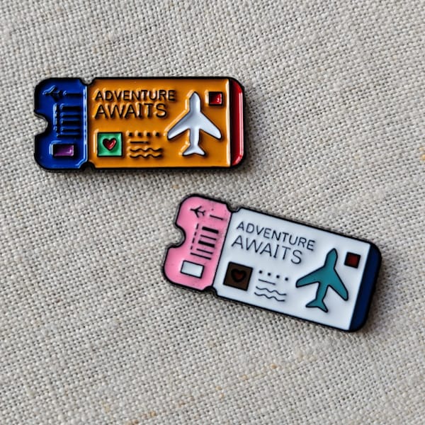 Adventure awaits travel needle minder | neodymium magnets | Cross stitch | Embroidery | needlework | Needlework