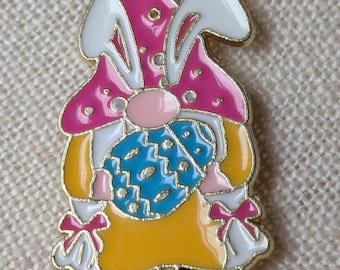 Easter Gnome Needle Minder: Cross Stitch Embroidery, Strong Magnets
