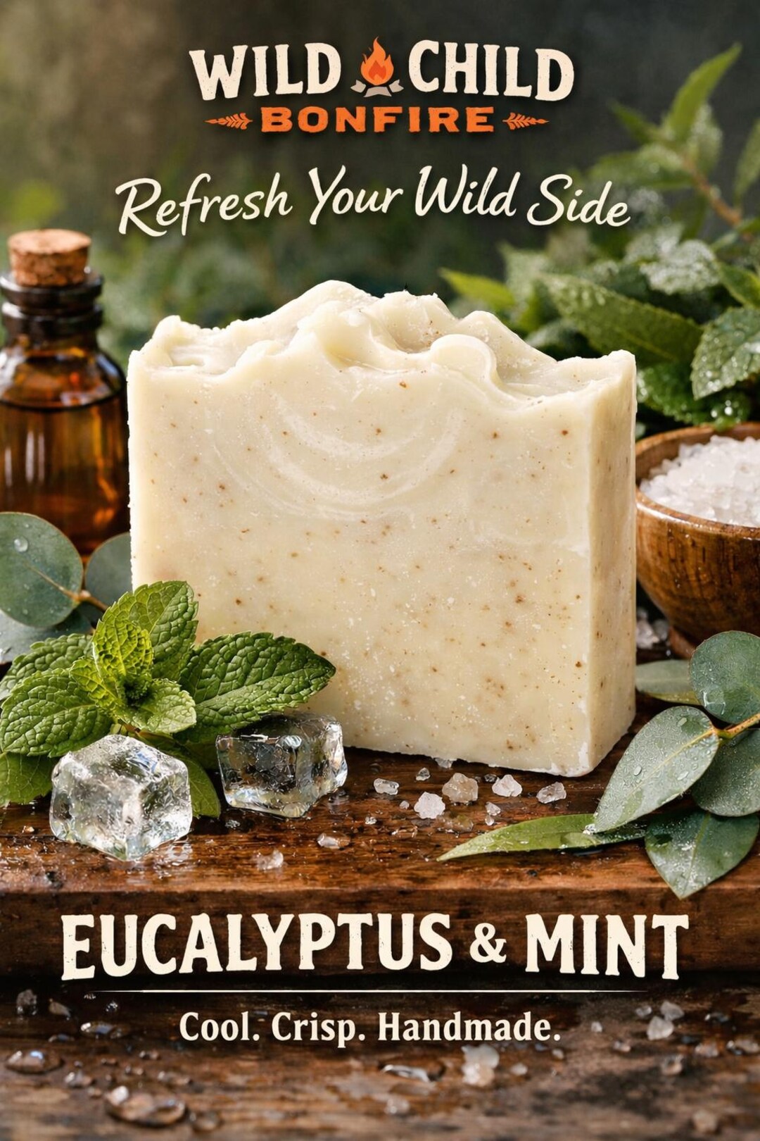 Eucalyptus & Mint Soap Bar - Etsy