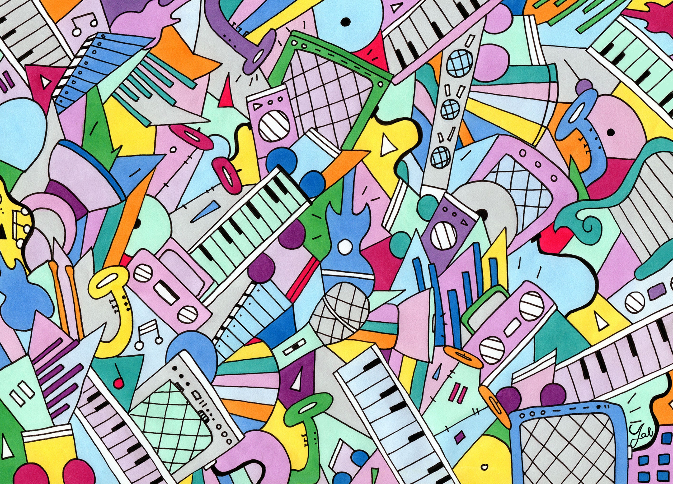 Casa Music Pop Art Canvas Wall Art Handmade printed Etsy