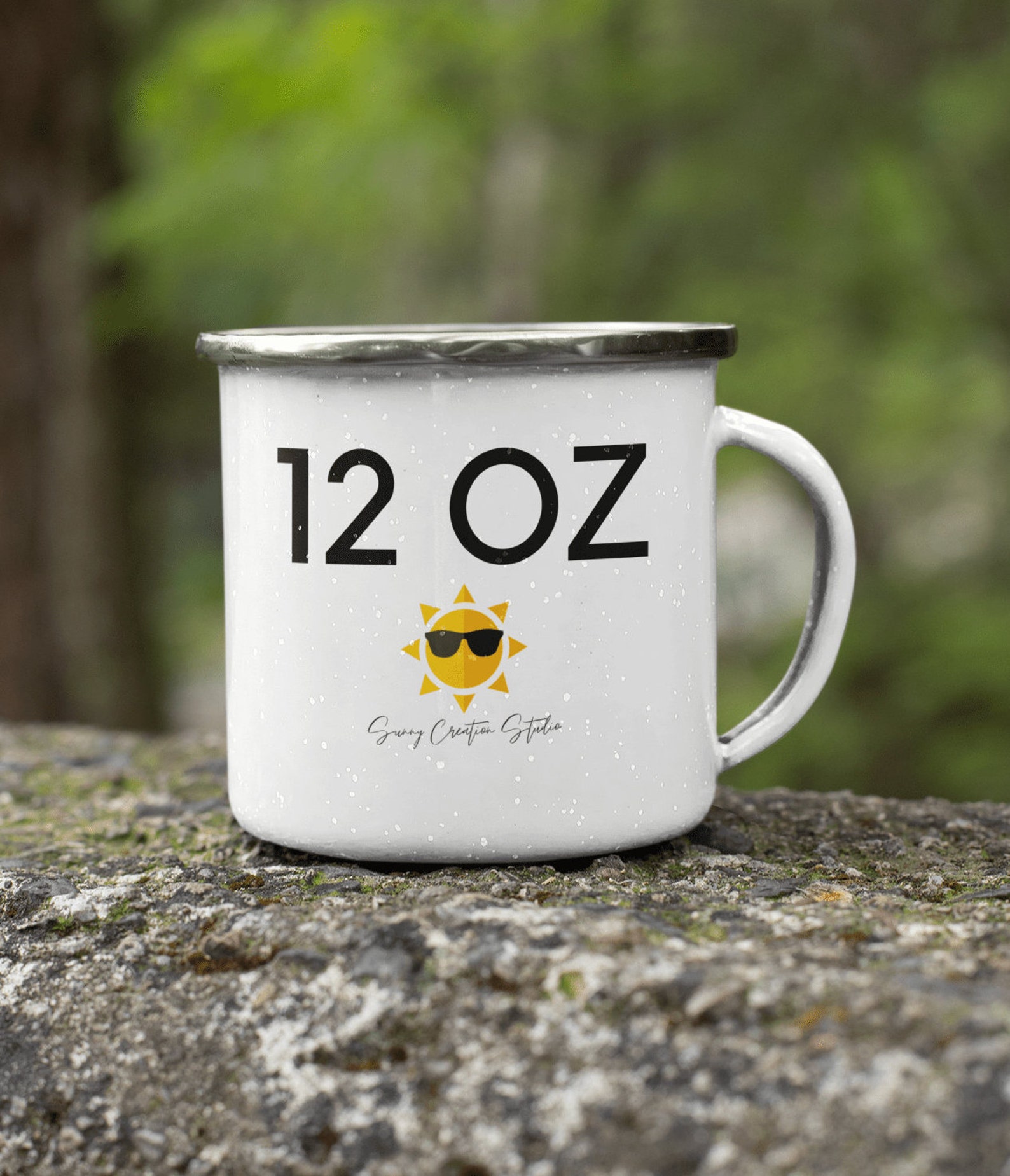 Enamel Mug Personalized Enamel Mug Camping Mug Metal Cup Etsy