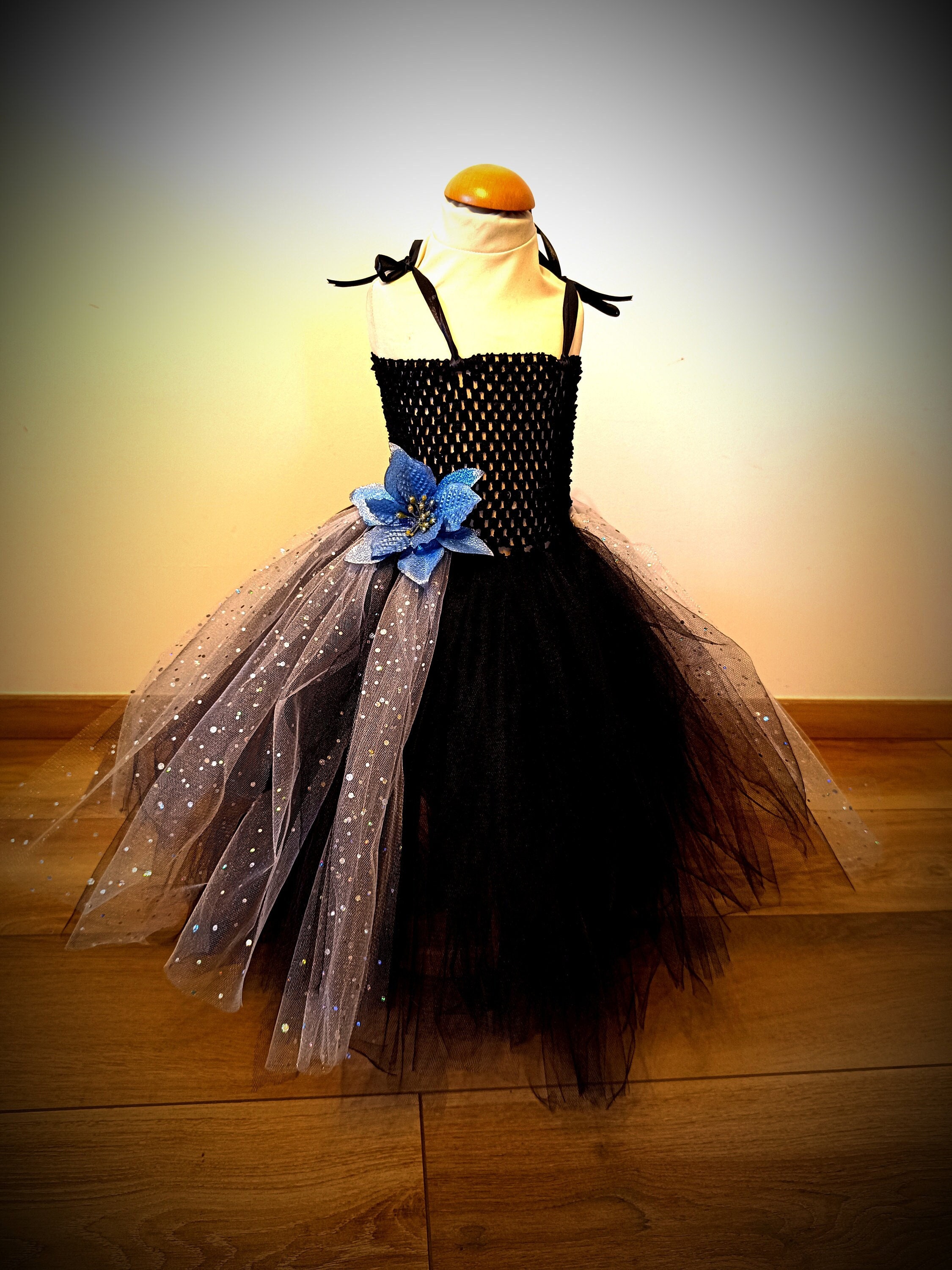 Jupe tutu fille fleur, jupe en tulle longue de cérémonie pour petite  princesse, couleurs au choix -  France