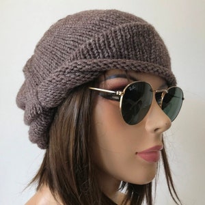 womens hats winter Chemo Hats Cancer hats womens cotton beanie Turbans Head Covers Chemo hats for women child for Girls gray image 3