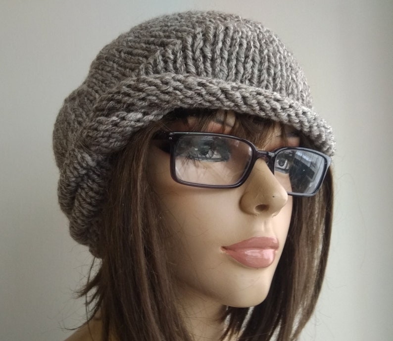 womens hats winter Chemo Hats Cancer hats womens cotton beanie Turbans Head Covers Chemo hats for women child for Girls gray image 7