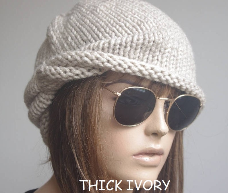 womens hats winter Chemo Hats Cancer hats womens cotton beanie Turbans Head Covers Chemo hats for women child for Girls gray image 4