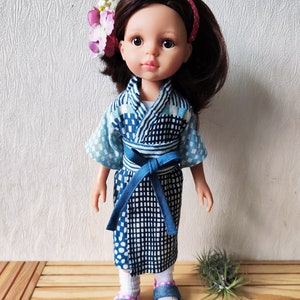 Robe For Paola Reina．PDF Sewing Pattern fit for 32cm ～ 34cm Paola Reina Doll and other similar Size Dolls.