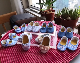 Paola Reina PDF Sewing Pattern of Fabric Shoes