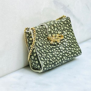 Miniature Crocodile Purse