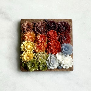 Oliver Home Gradient Flower Mini Decor