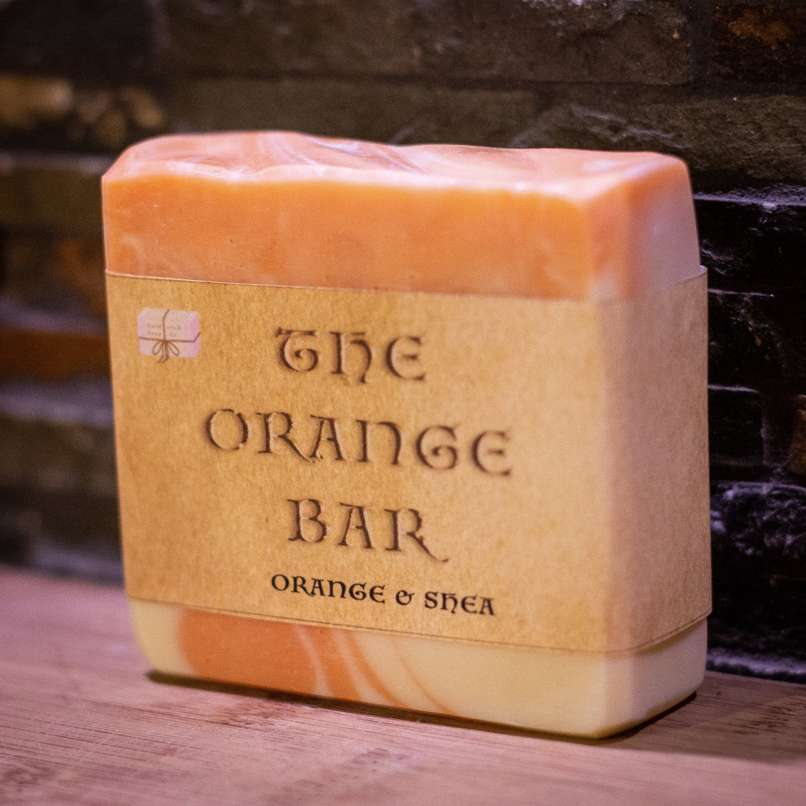 The Orange Bar Handmade Orange Bar Soap Palm Free with Shea Etsy