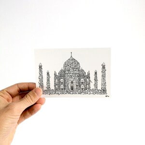 Taj Miaouhal - Carte Postale 10x15cm