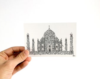 Taj Miaouhal - Carte Postale 10x15cm