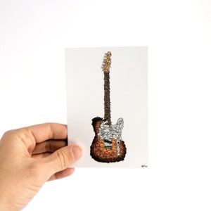 Telechaster - Carte Postale 10x15cm