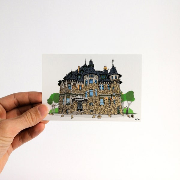 Villa Demiaouselle - Carte Postale 10x15cm
