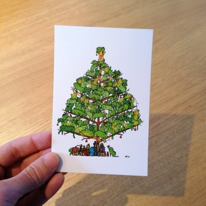 Chapin de Noël - Carte Postale 10x15cm