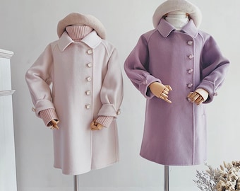 little girls wool coat