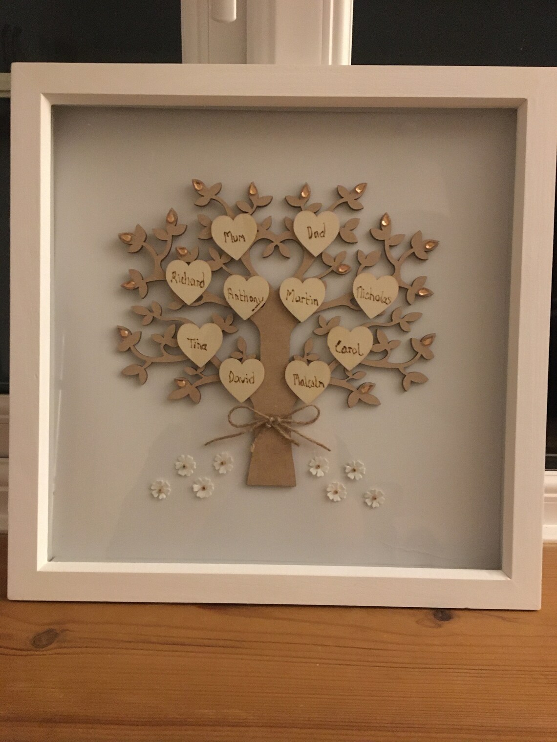 Personalised Family Tree of Love Etsy