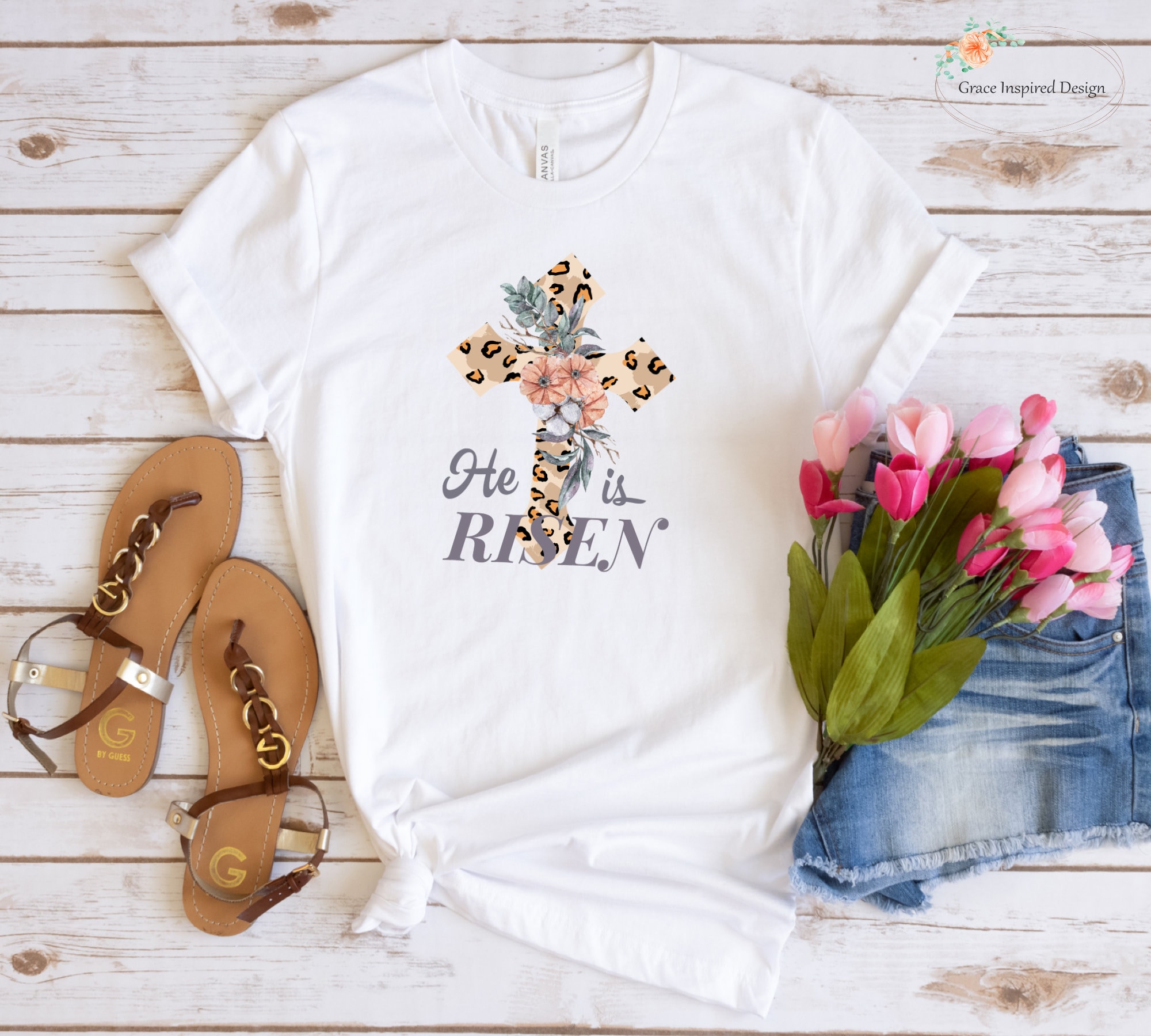 He is Risen Grace T Shirt He is Risen Grace T Shirt