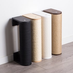 Wall Mounted Sisal Cat Scratcher: Modern Cat Post