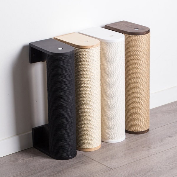 Wandmontierter Sisal Katzenkratzbaum: Moderner Katzen Post