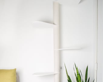 Tall Cat tree, Cat scratching post, Modern cat furniture, Cat tree tower, Cat tower, Modern Cat tree, Wooden cat tree, Cat lover gifts