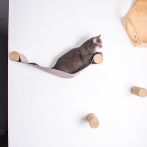 Cat hammock Cat wall furniture Cat wall bed Cat wall shelves Cat Lounge Cat bed Cat Shelf Cat play Wall mounted cat bed Cat steps Cat stairs